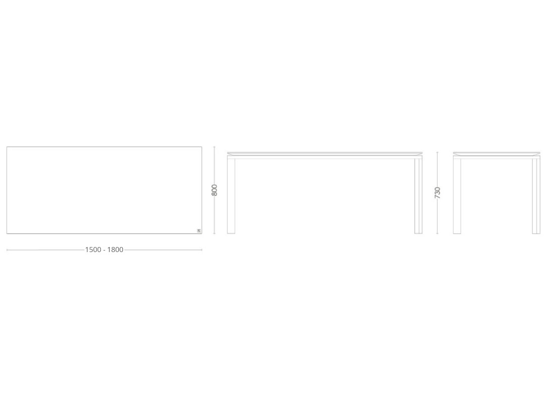 MD-10 Обеденный стол из бетона BET-ON BetOn  - Вид №4