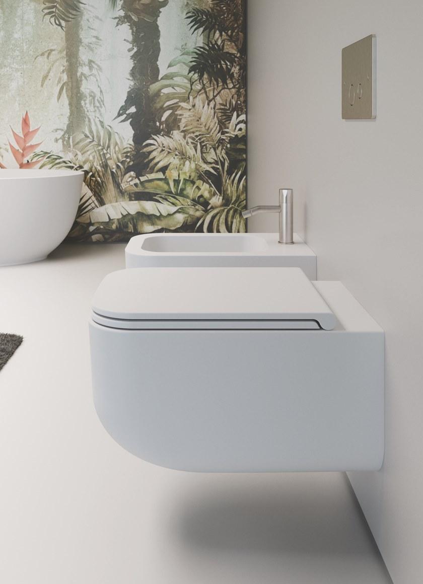 Подвесной унитаз настенный Белый SDR CERAMICHE Revolution® Италия sun-id-1502856 - Вид №6