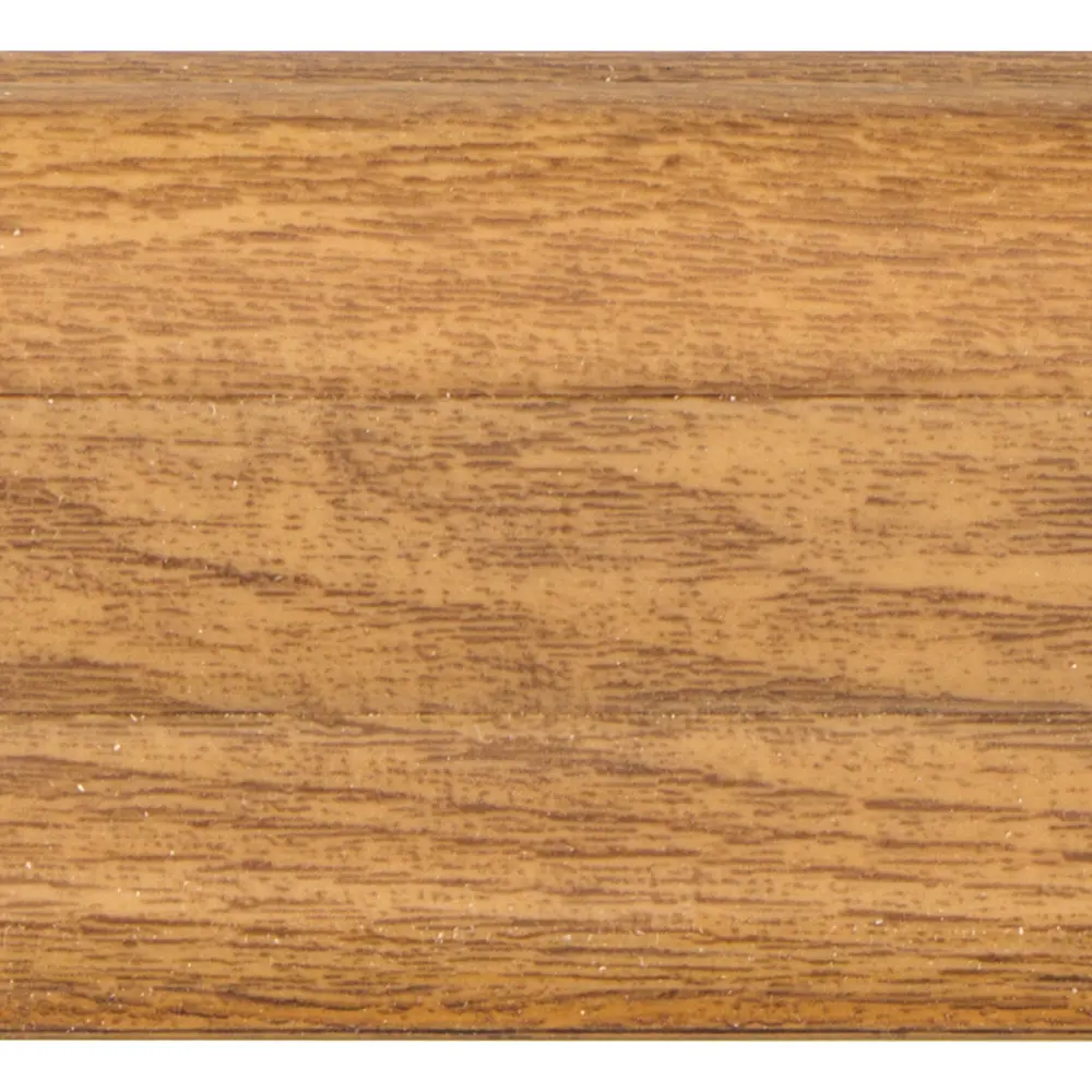 Плинтус напольный Stern 312 ПВХ 55 мм 2.5 м цвет дуб жжёный VOX STLM-2192913 - Вид №1