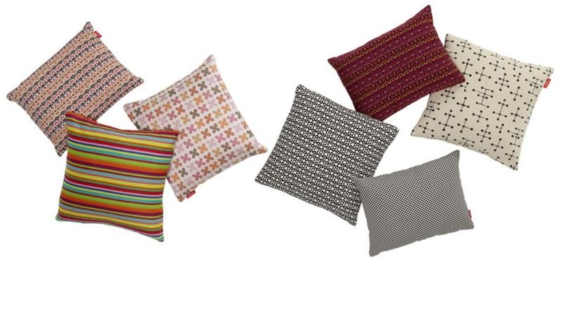Подушка из ткани в квадратную полоску Classic maharam pillows Santreyd sun-id-1374256 - Вид №1