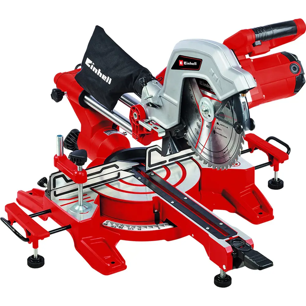 Пила торцовочная сетевая Einhell Dual TC-SM 254, 1900 Вт, 254 мм STLM-2137182