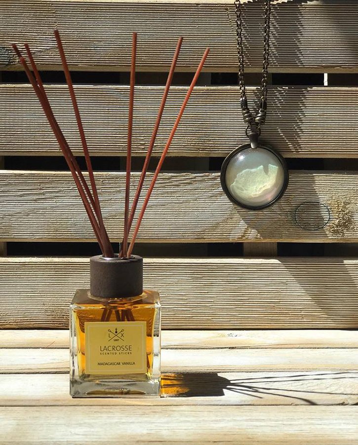 Аромат для дома 100 мл "Мадагаскарская ваниль" Lacrosse AMBIENTAIR  00-3881041 Оранжевый  - Вид №1