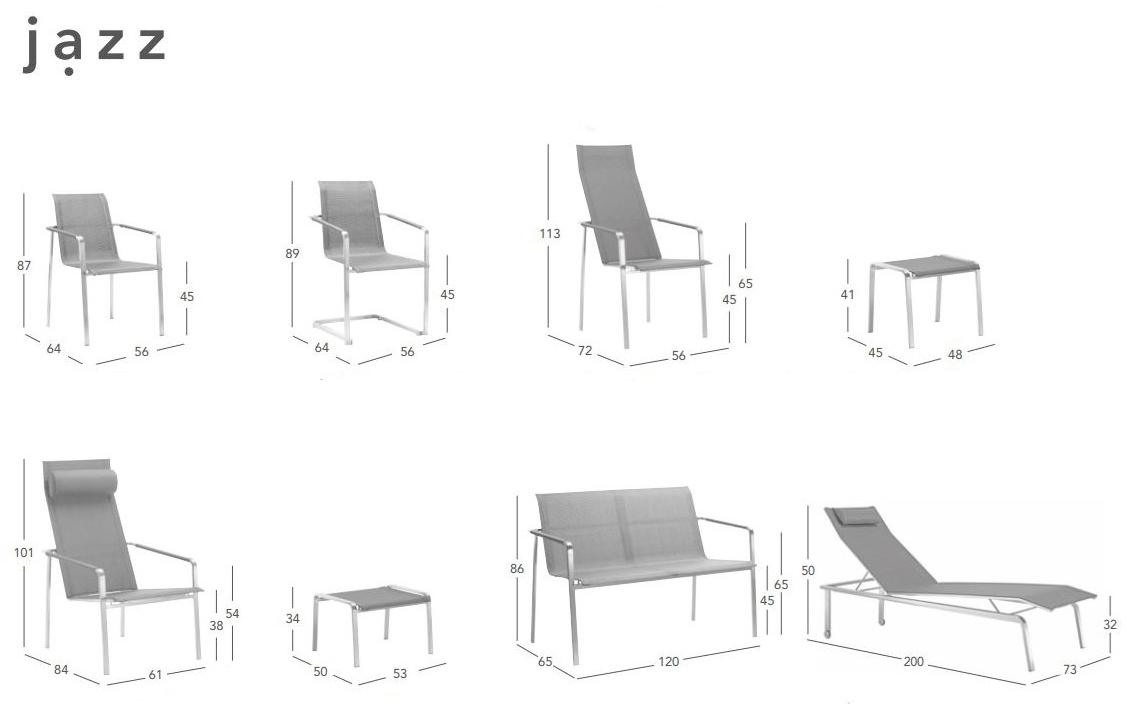 solpuri Лежащее кресло с подлокотниками Jazz sun-id-1492714 - Вид №3