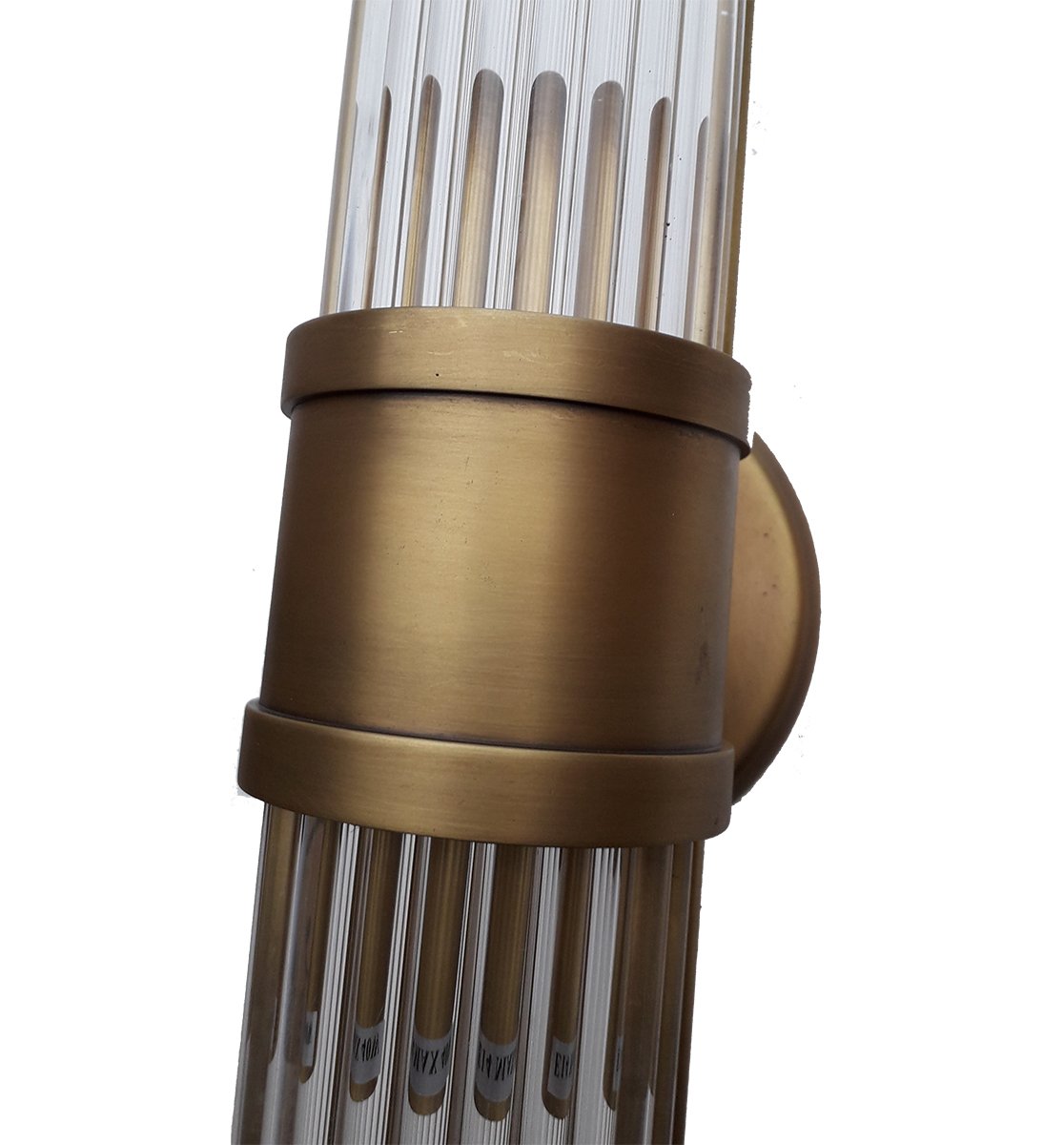 Светильник настенный золотистый Allen 2 Brass BRWL7002-AB DELIGHT COLLECTION  00-3882881 Золото  - Вид №1
