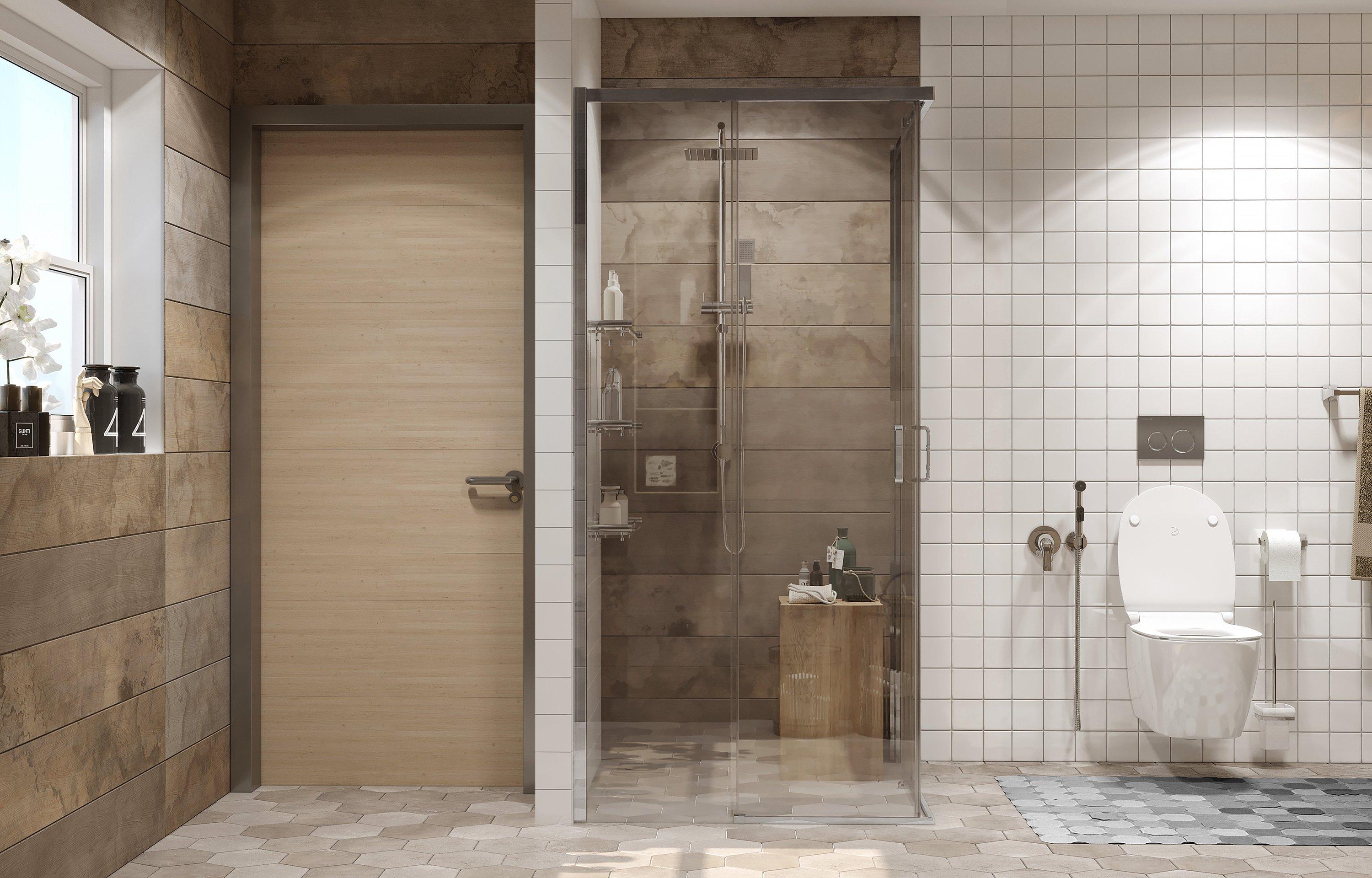 Душевое ограждение Ambassador Queen 11011105 (1000x1000x2000), 1 место - Вид №2