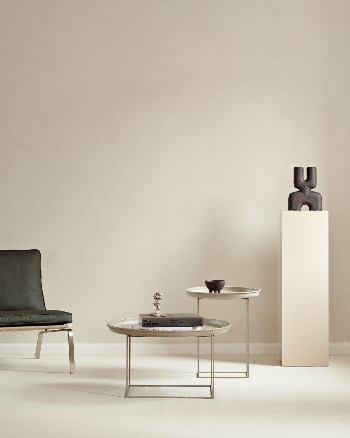 3-местный кожаный диван NORR11 ARCH-00104182 - Вид №1