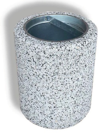 11689 БОНН, урна из бетона LAB.Space  - Вид №1