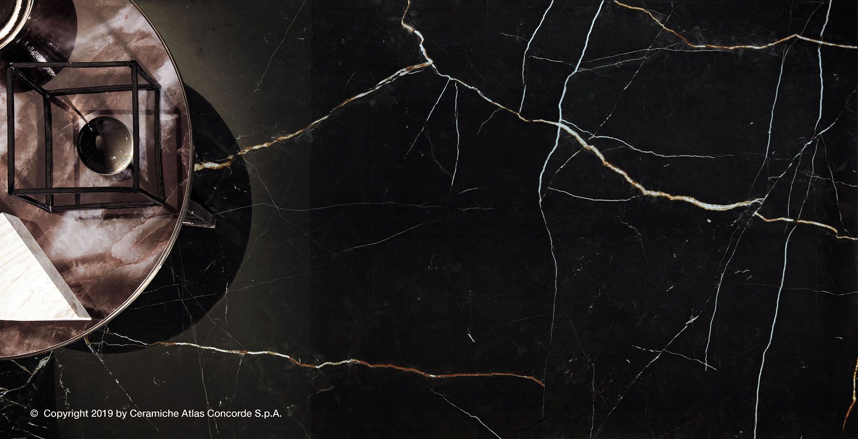 Пол из керамогранита с мраморным эффектом Atlas Concorde Marvel Dream ARCH-00135482 - Вид №13