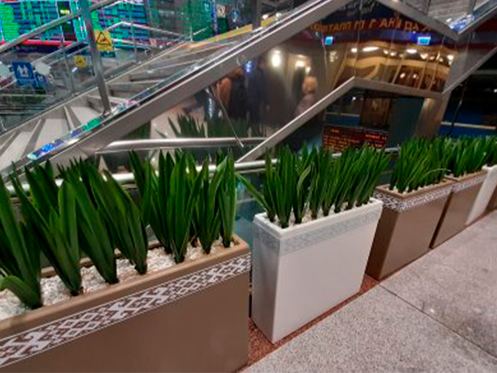 Кашпо коллекции "Бетула" ВD-02-65 200/40/34 ГеоПластБорд GPBST-97 - Вид №3