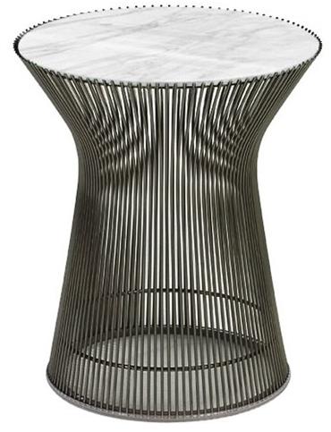 KNOLL Круглый сервиз из мрамора и стали Platner sun-id-1474231 - Вид №2