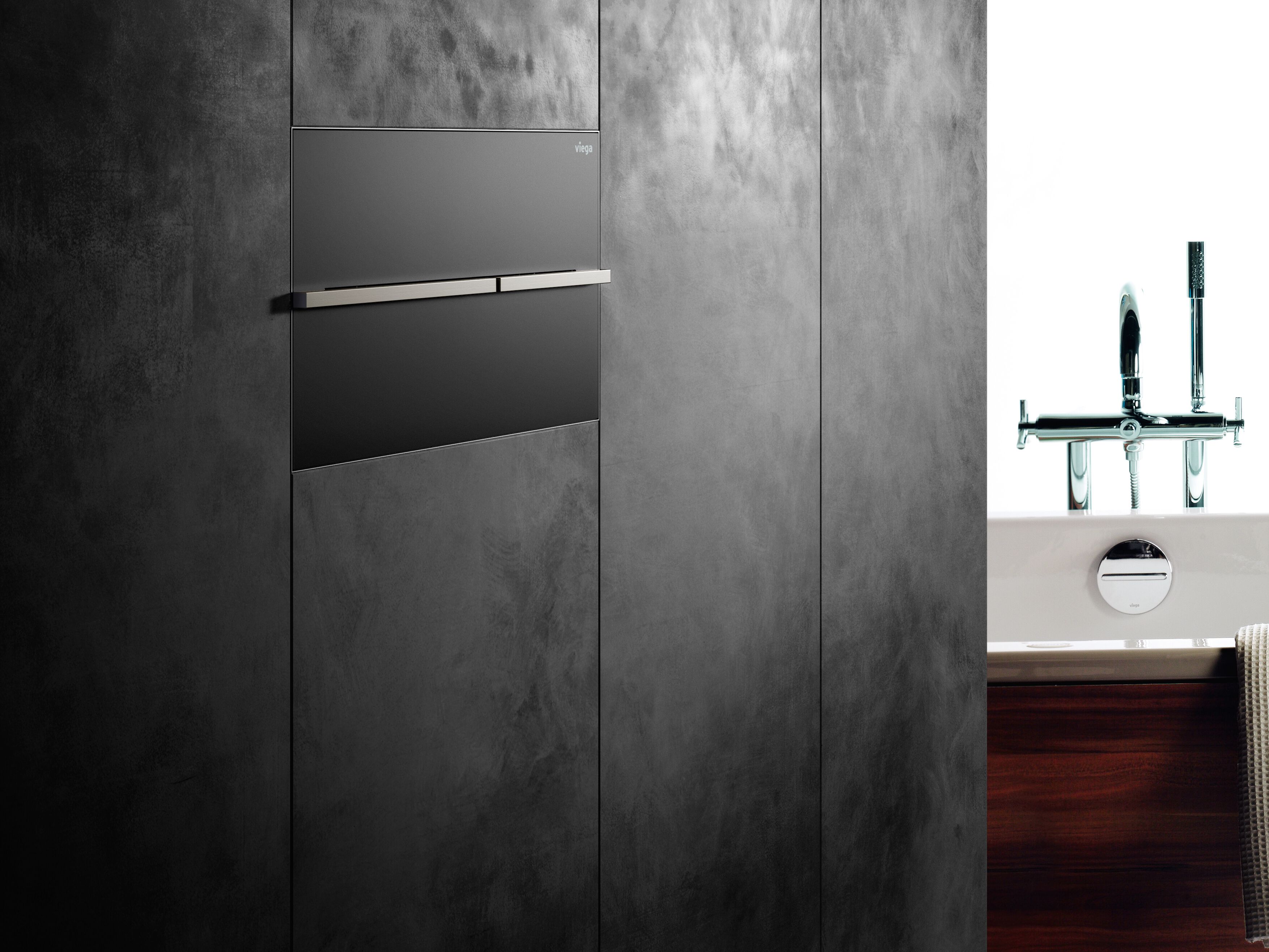 Панель управления туалетом из нержавеющей стали Viega Italia Visign ARCH-00101642 - Вид №1