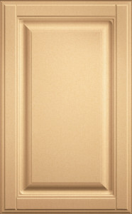 Фасады для кухни Кантри Фрезеровка «Прямоугольник Фолк» Лен солнечный №45