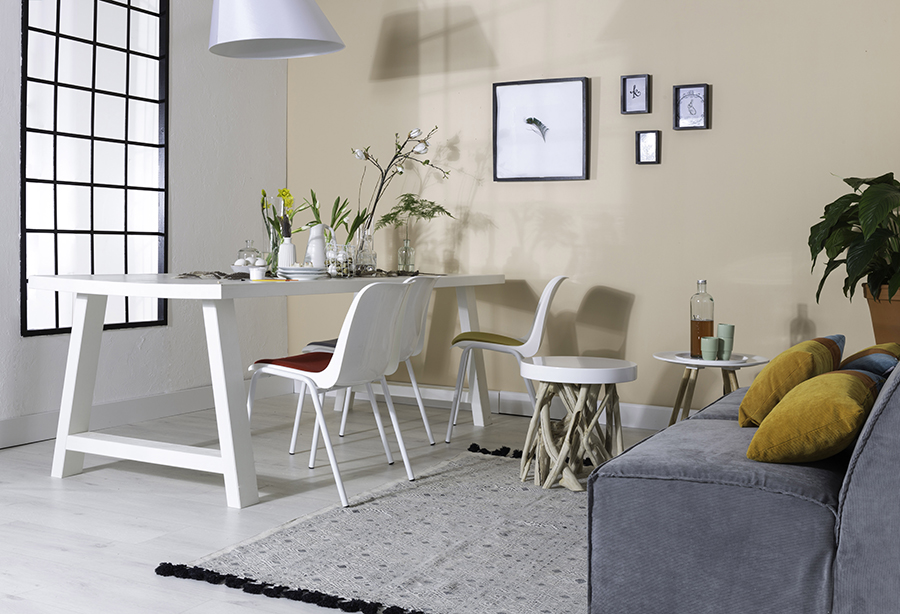 Стол журнальный Cumi Glossy белый Zuiver 4000615 - Вид №1