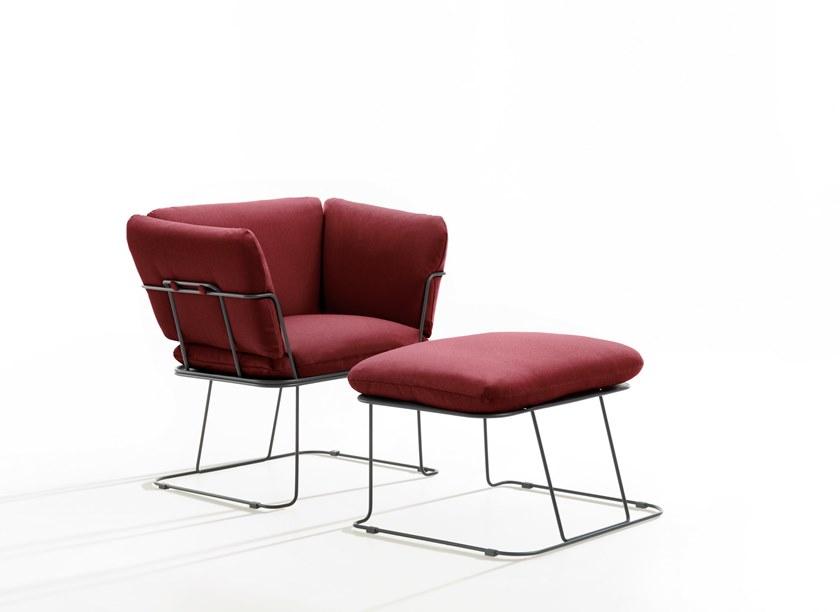 B-LINE Пуф из ткани / подставка для ног Merano sun-id-1437162 - Вид №2