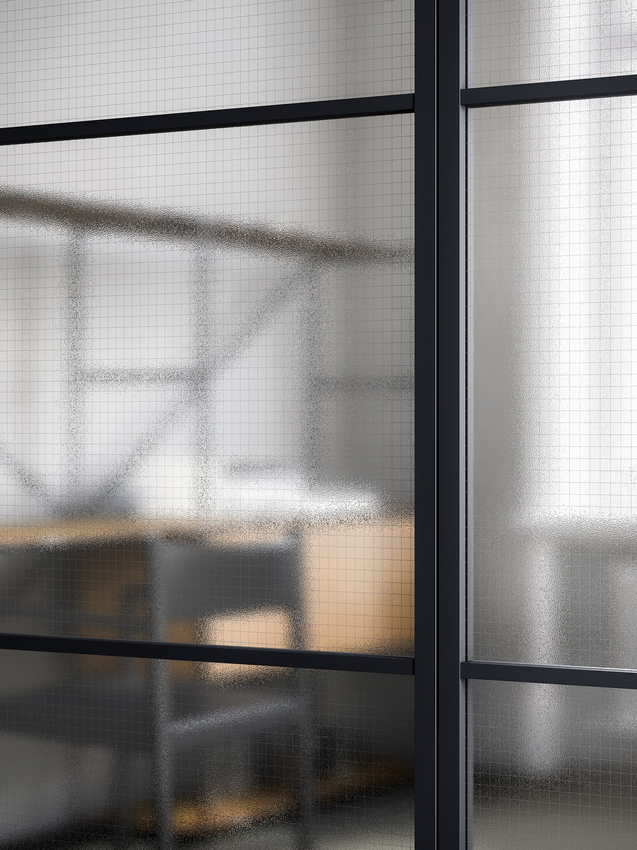 Стеклянная книжная дверь ADL мастерская ARCH-00051153 - Вид №2