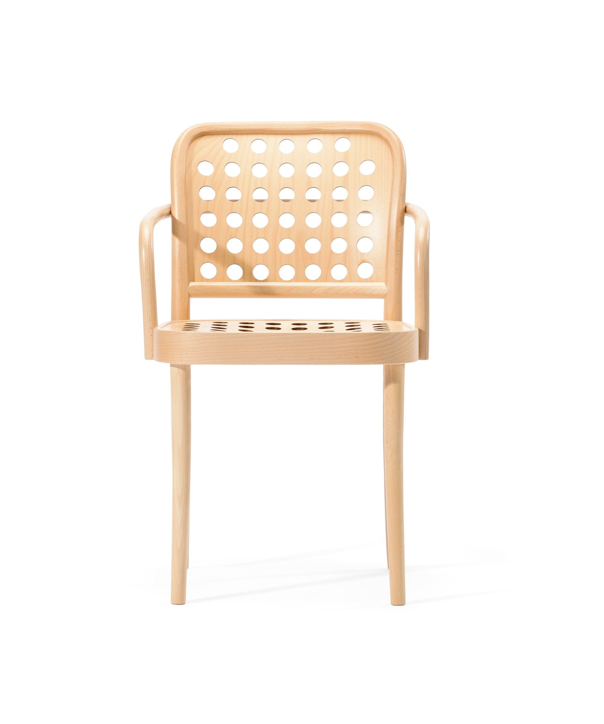 Деревянный стул с подлокотниками TON 822 ARCH-00150109 - Вид №6