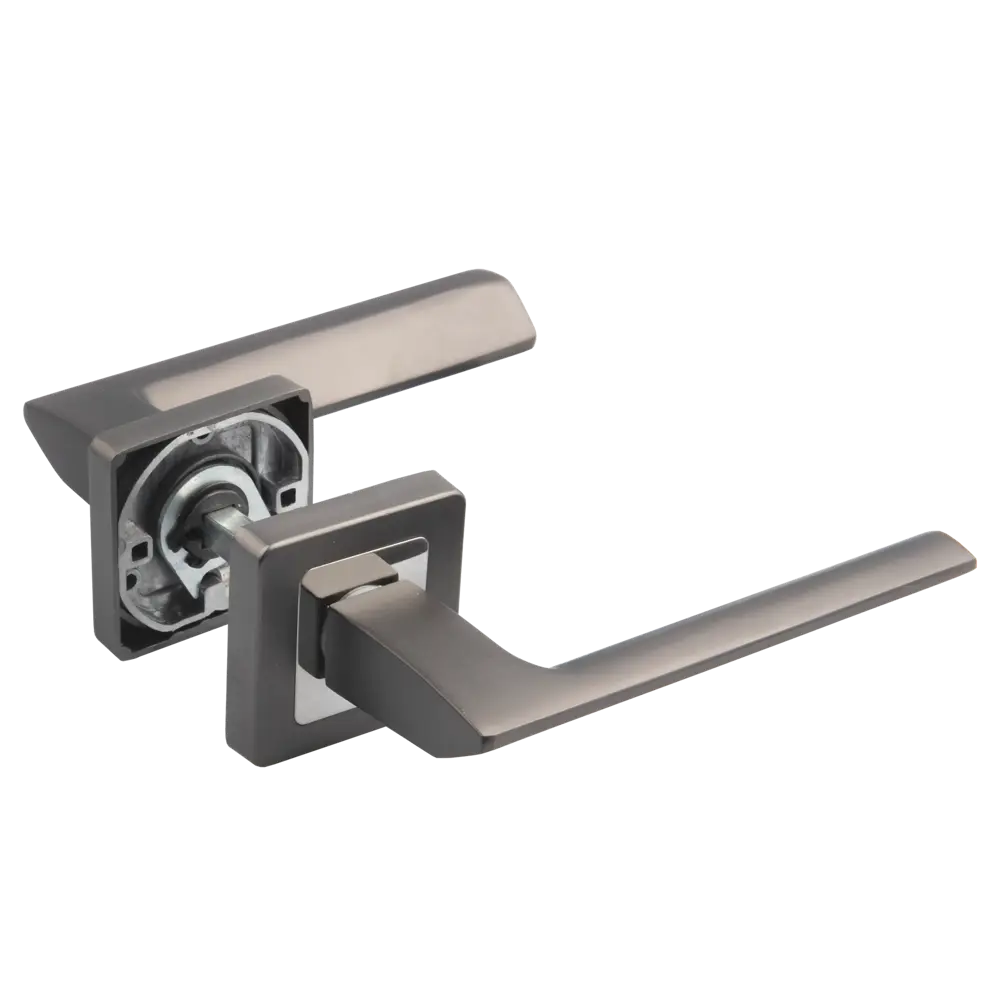 Дверные ручки Armex H-22105-А-GRF без запирания цвет графит STLM-2101252