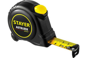 16043612 Рулетка АutoLock 7,5м / 25мм с автостопом 2-34126-07-25_z02 STAYER