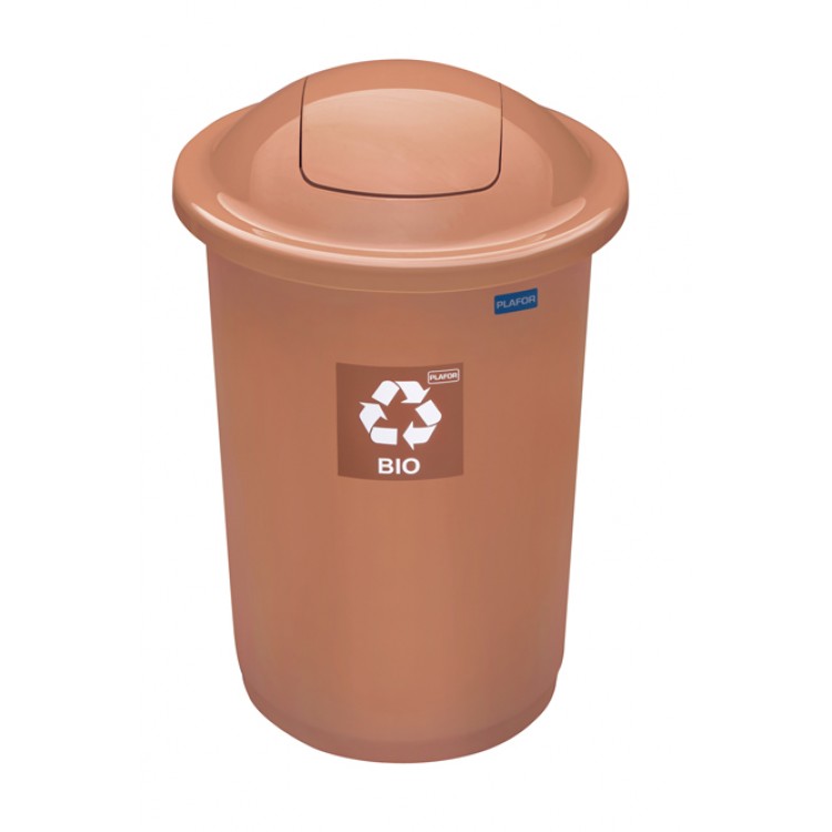 651-06 PLAFOR Контейнер коричневый с плавающей крышкой 50 л. Коричневый 