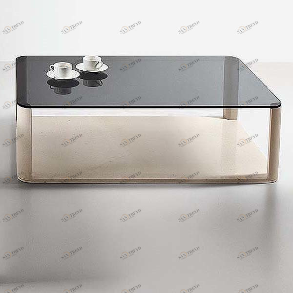 СТОЛИК КОФЕЙНЫЙ ИЗ СТЕКЛА MAHON 120X80 СМ Neutra Design GSSMT120802EX