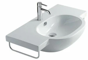 5235 Подвесная раковина настенная овальная Galassia M2 белая