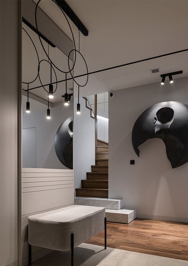 Звукопоглощающая панель светодиодная люстра Estiluz Revolta ARCH-00072251 - Вид №2