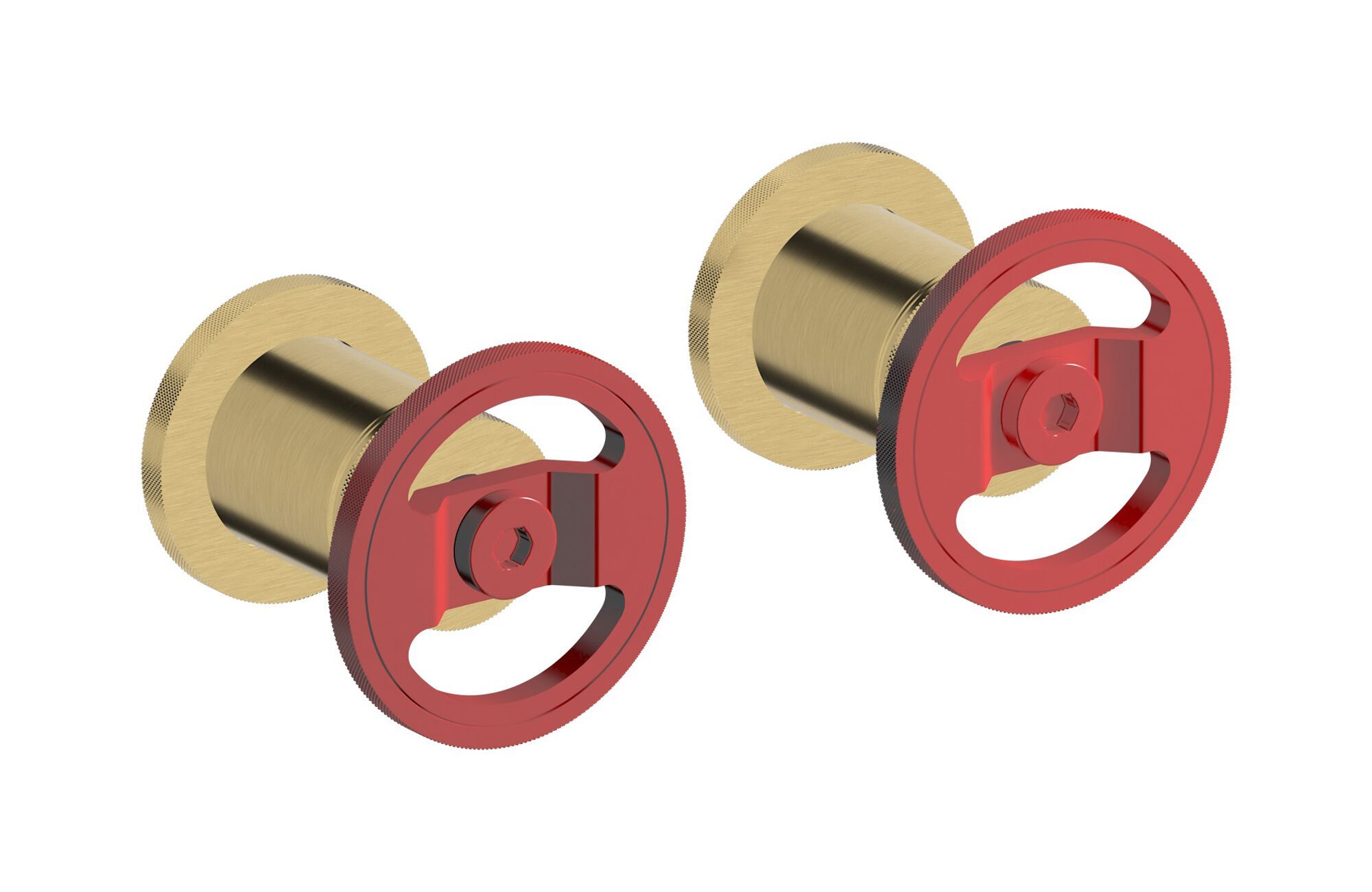 Встраиваемый смеситель для душа с 2 отверстиями IB Bold ARCH-00044133 - Вид №17