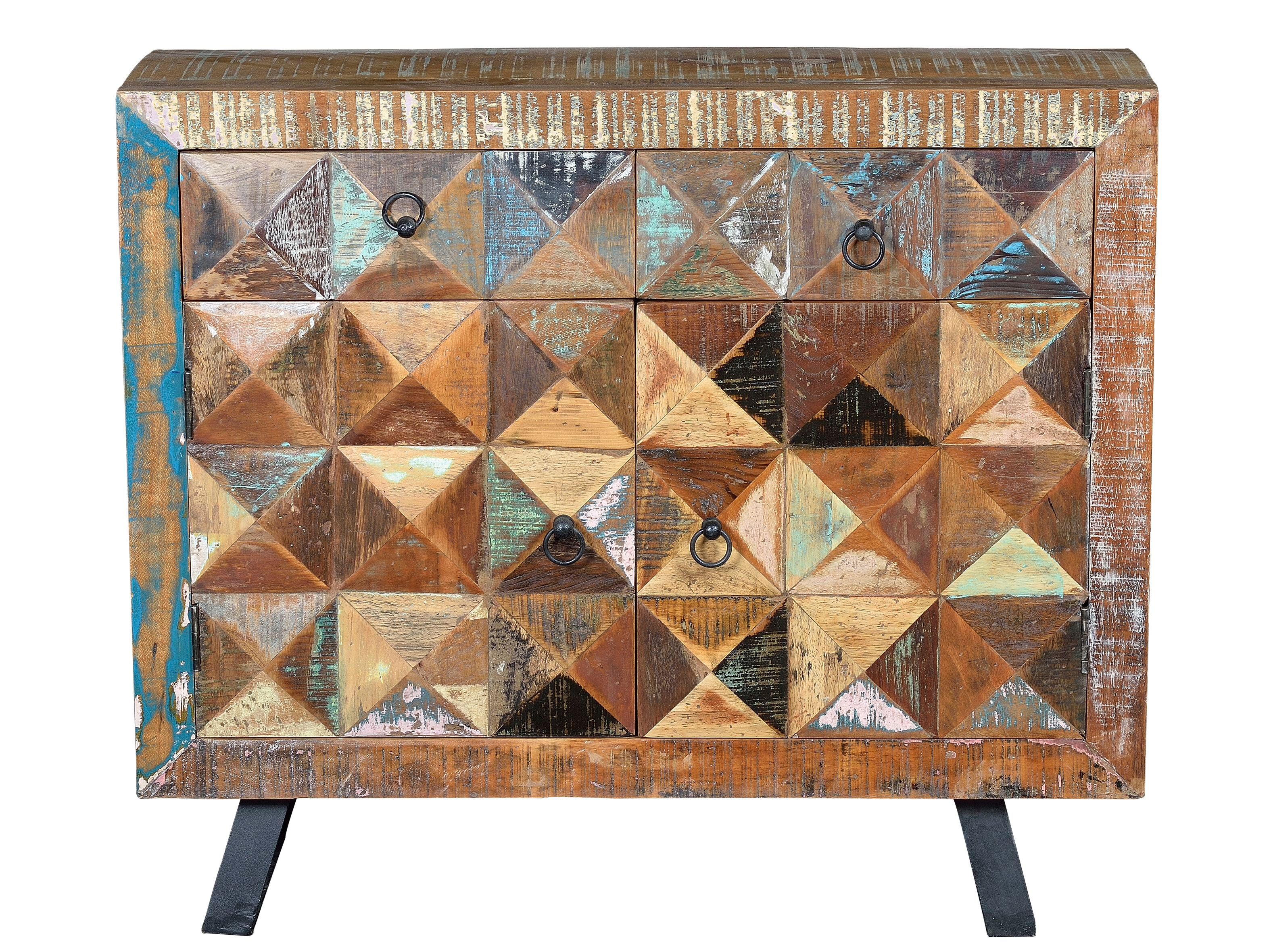 Деревянный шкаф с распашными дверями Giner y Colomer Diamante Reciclado ARCH-00072611