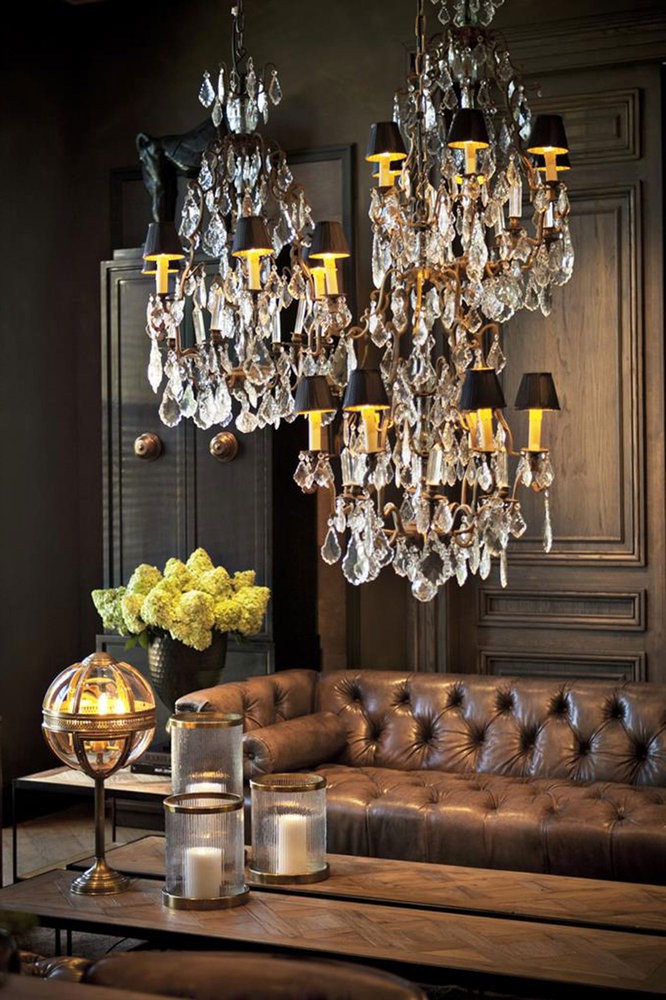 Люстра Granville от Eichholtz латунь 107267 EICHHOLTZ ДИЗАЙНЕРСКИЕ, EICHHOLTZ 061553 Латунь  - Вид №3