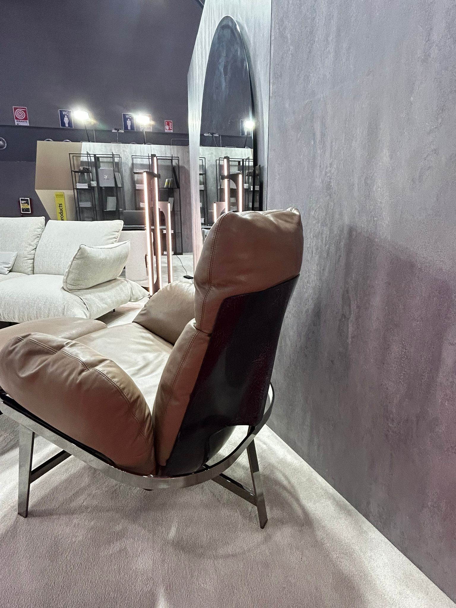 Кожаное кресло In Stock Arketipo ARCH-00057536 - Вид №2