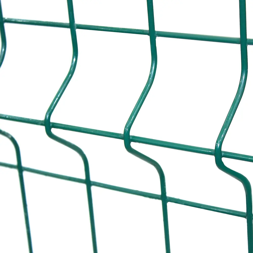 3D панель для забора Grand Line Fine 2.5x2.03 м полиэстр RAL 6005 зелёный STLM-2021790 - Вид №4