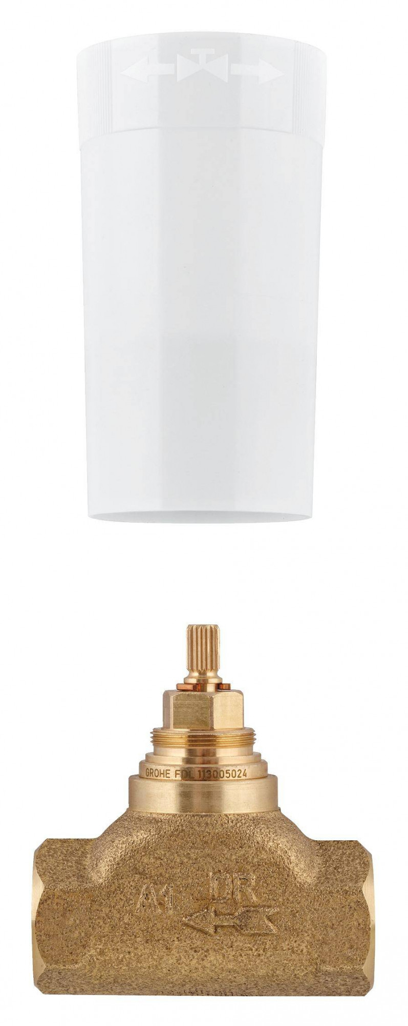 Встраиваемая часть вентиля GROHE, резьба 3/4″, латунь (29802000) Spare Parts