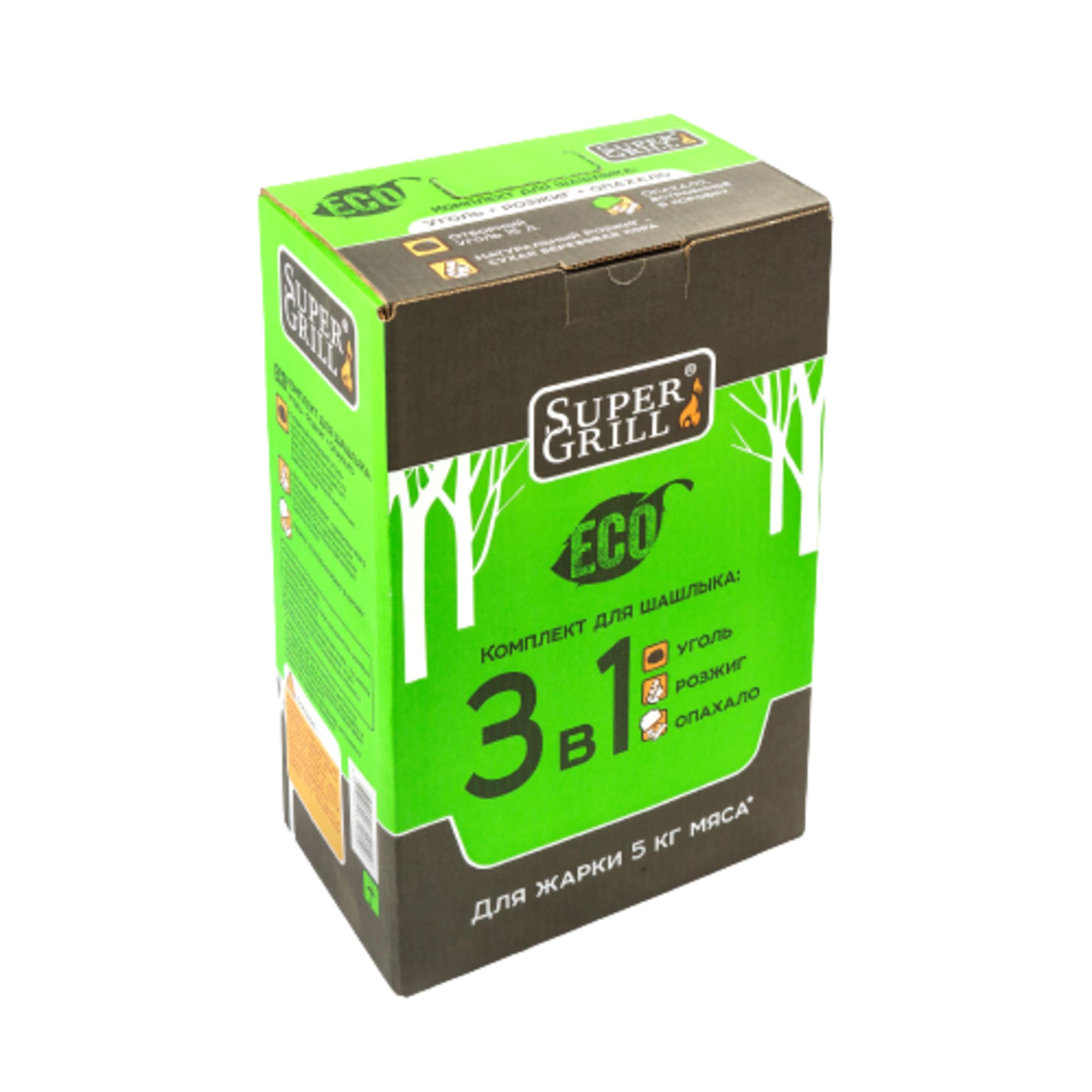 85033956 Комплект для жарки шашлыка Eco 2.55 кг Santreyd 