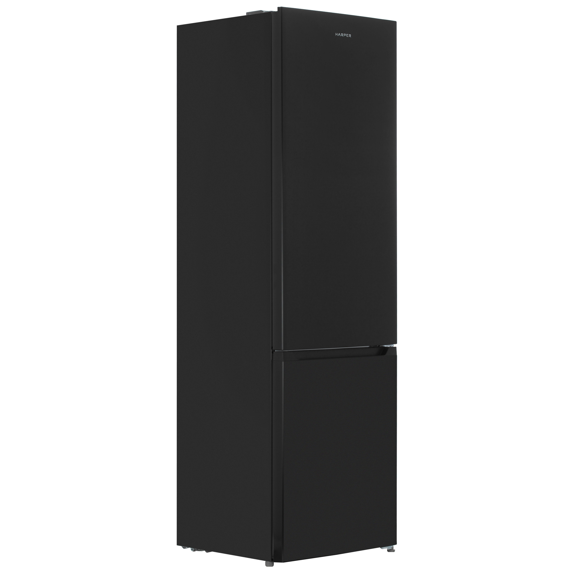 9197171 Холодильник с морозильником   Harper RH5559BB черный STDN-0019149