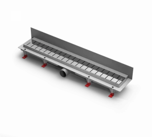 Водоотводящий желоб ALPEN Medium ALP-850M2 для монтажа вплотную к стене