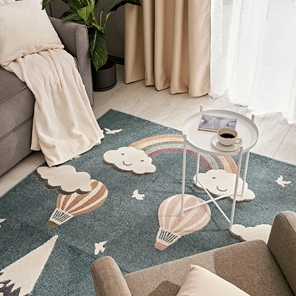 Ковер полипропилен Art Kids LM10 200x300 см цвет голубой 83141669 STLM-2023996 Santreyd  - Вид №5