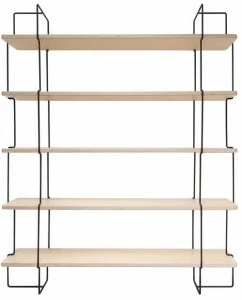 Compagnie Книжный шкаф с открытой стенкой из стали и дерева  P01