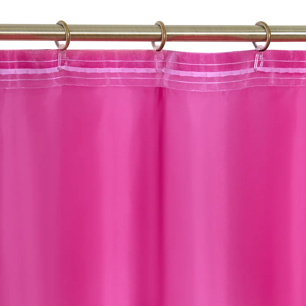 Тюль на ленте с утяжелителем Капри 250x260 см цвет розовый MIAMOZA STLM-2190658 - Вид №4