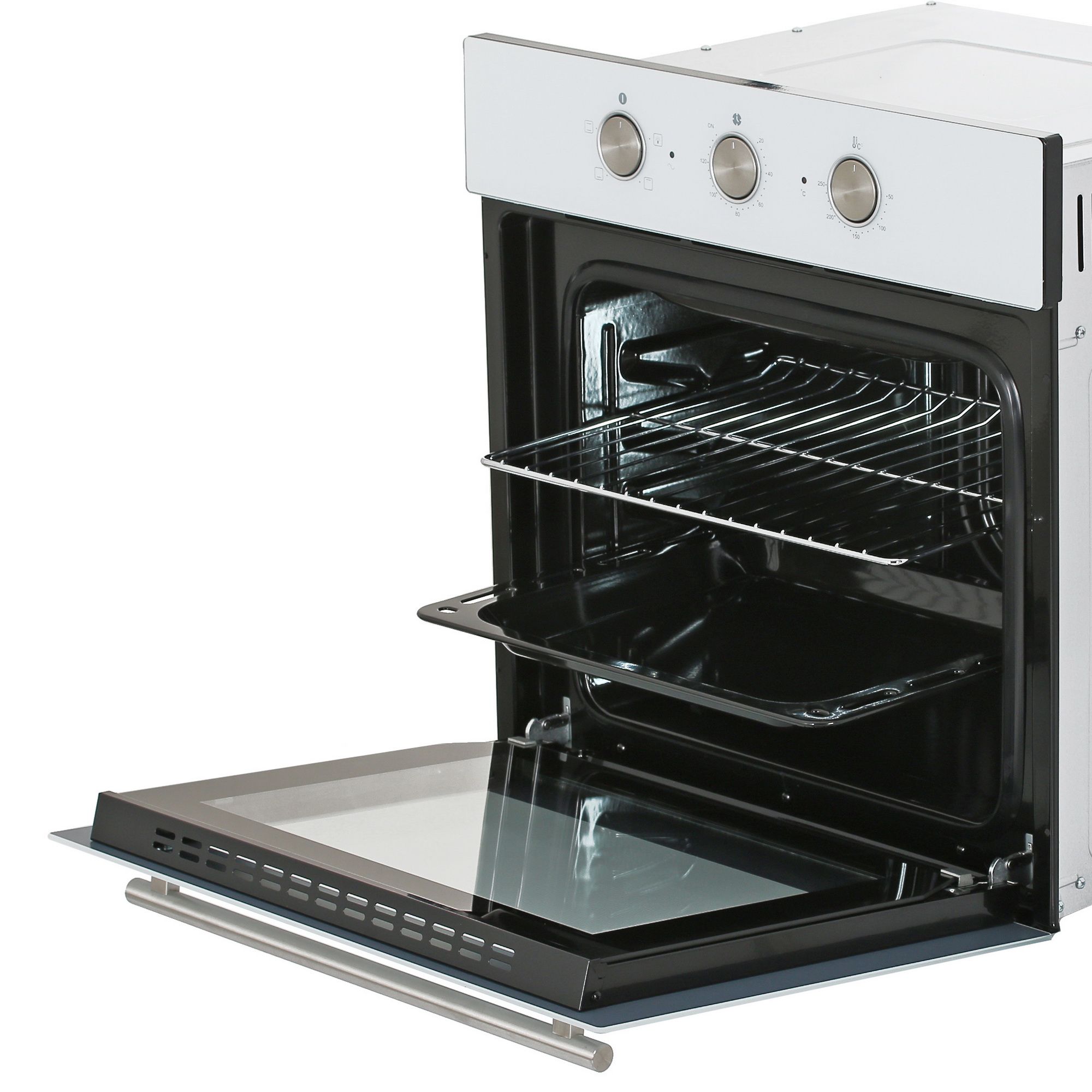 9100956 Электрический духовой шкаф HOMSair OES604WH белый STDN-0001121 - Вид №6