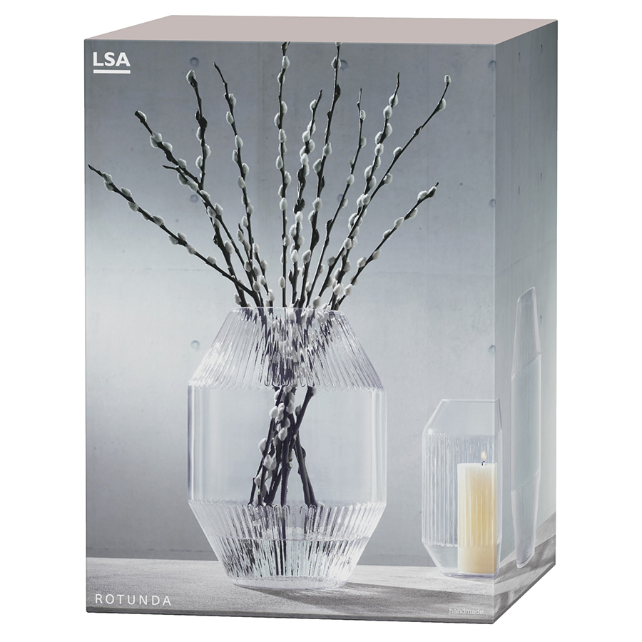 G1655-37-301 Ваза signature, rotunda, 37 см LSA International  - Вид №3