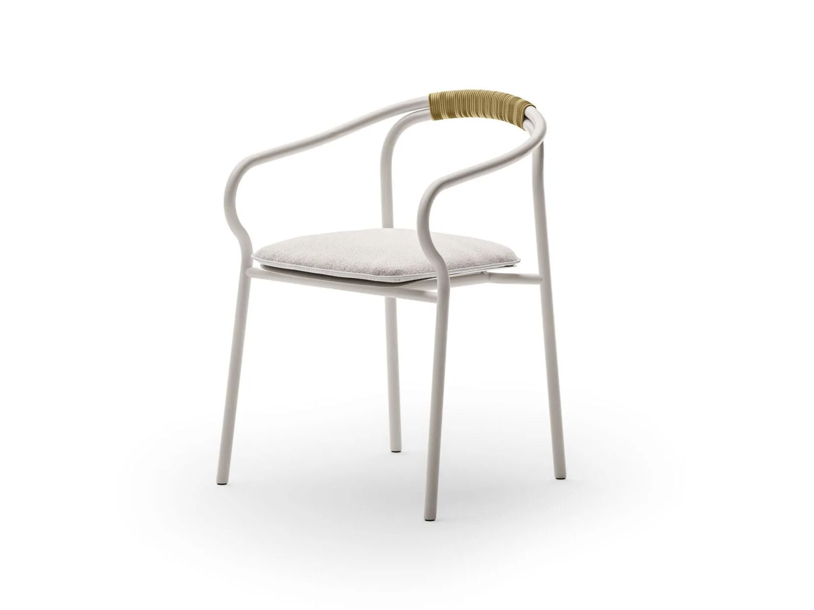 Алюминиевый садовый стул с подлокотниками Unopiù Salò ARCH-00071803 - Вид №1