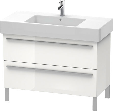 XL654408989 Тумбочка напольная X-Large #XL6544 1000 x 470 мм Фланелево-серый глянцевый лак Duravit - Вид №2