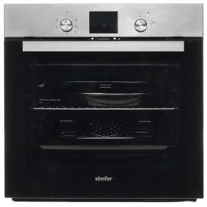 8186947 Электрический духовой шкаф Simfer B6EM56016 серебристый