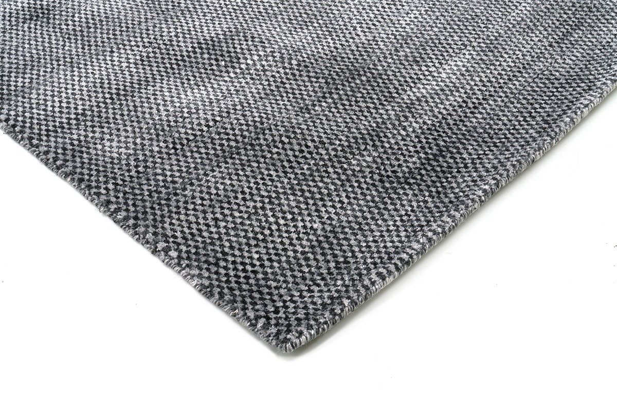 Ковер прямоугольный черно-белый 230х160 см Valbo Raven Copper CARPETDECOR ДИЗАЙНЕРСКИЕ, HANDMADE 00-3893102 Белый;черный  - Вид №2