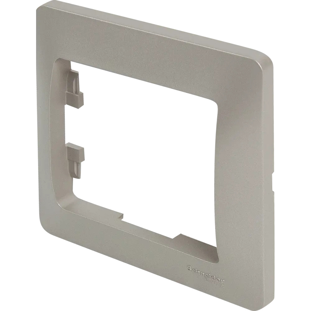 Schneider Electric Glossa - Элегантная рамка для розеток платинового оттенка 84693670 STLM-0053765 - Вид №1