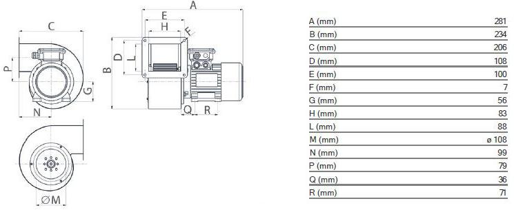 Vortice Центробежный аспиратор Vorticent c e 30902 - Вид №4