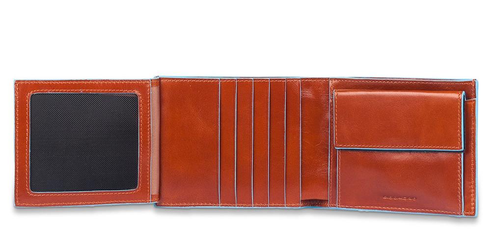 PU1240B2/BLU2 Портмоне Piquadro Blue Square  - Вид №2