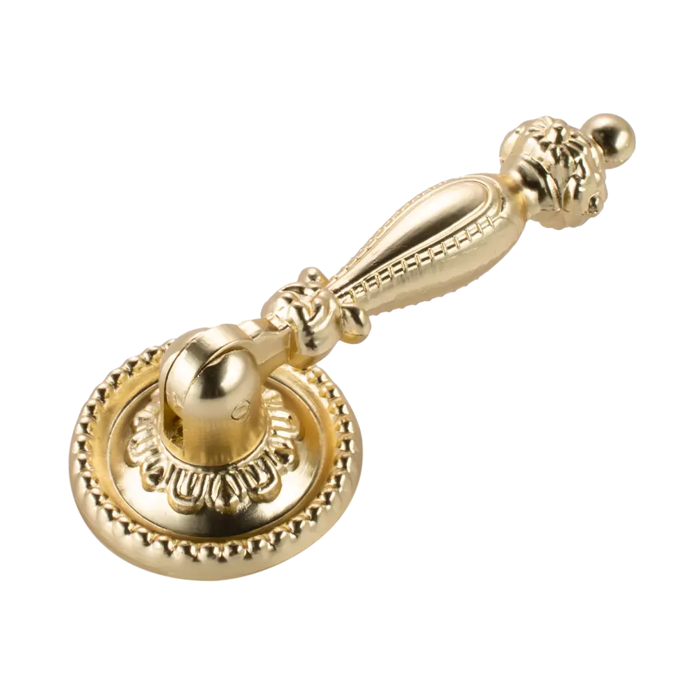Мебельная ручка-капля Edson 22301 золотая 89443260 STLM-2114100 