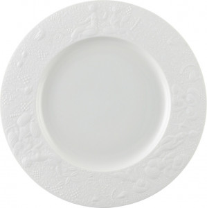 85165 Rosenthal Тарелка обеденная Rosenthal Волшебная флейта 25см, фарфор, белая Фарфор