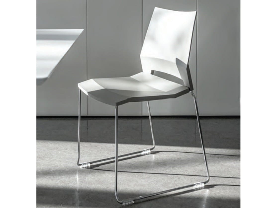 Штабелируемый стул с подлокотниками FANTONI Seating system ARCH-00134536